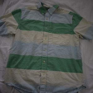 Wool Rich Cotton Stripe T-shirt